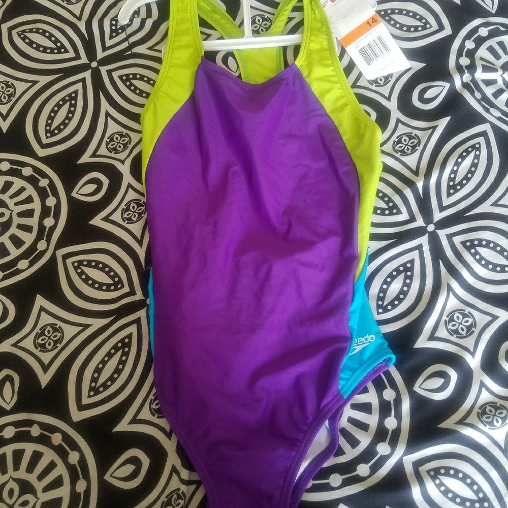 Size 14 speedo girls